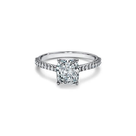 tiffany novo engagement ring replica|tiffany cushion cut engagement rings.